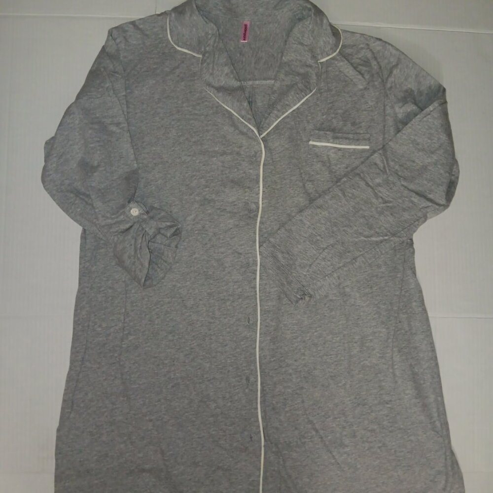 GOLDENPOINT CONVERTIBLE SLEEVES SHIRT ROBE - Picture 8 of 15